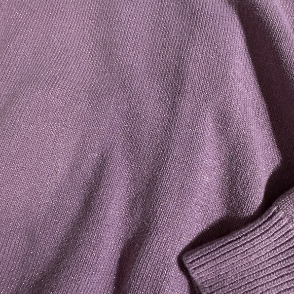 Lane Bryant Lavender Hooded Cardigan - Picture 6 of 10